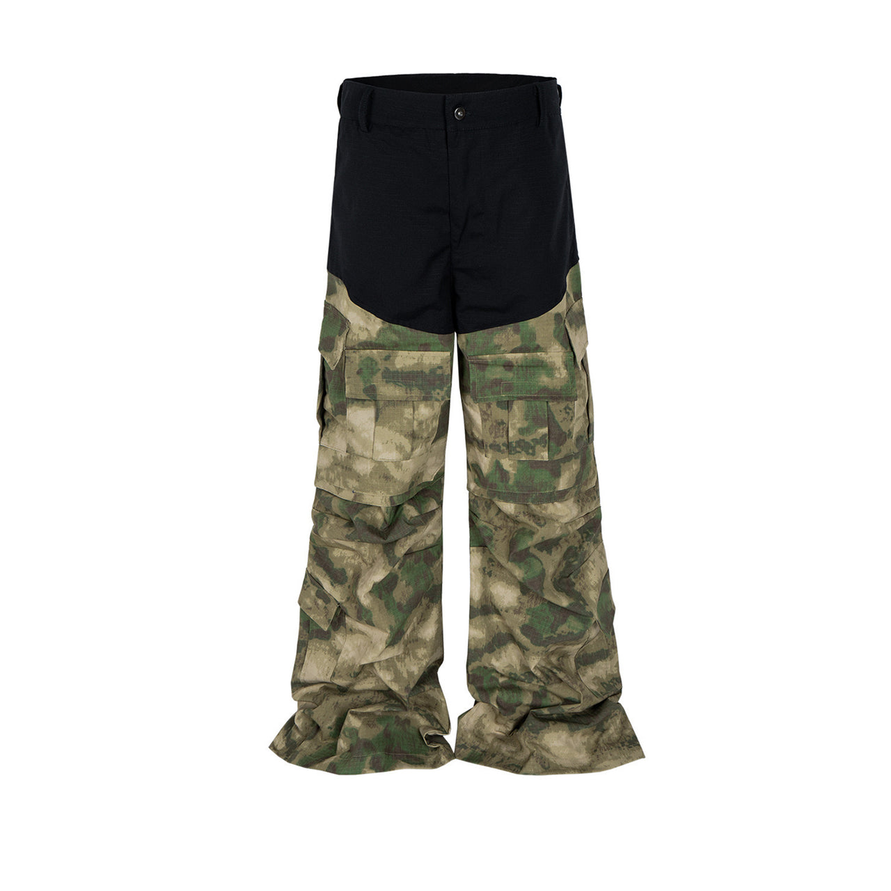 99-1 Camo Patchwork Cargo Pants