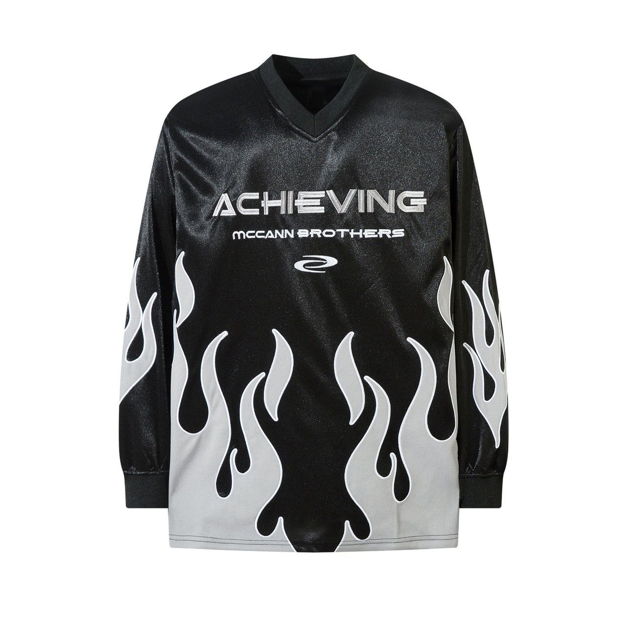 99-1 Flame Embroidered Long Sleeve