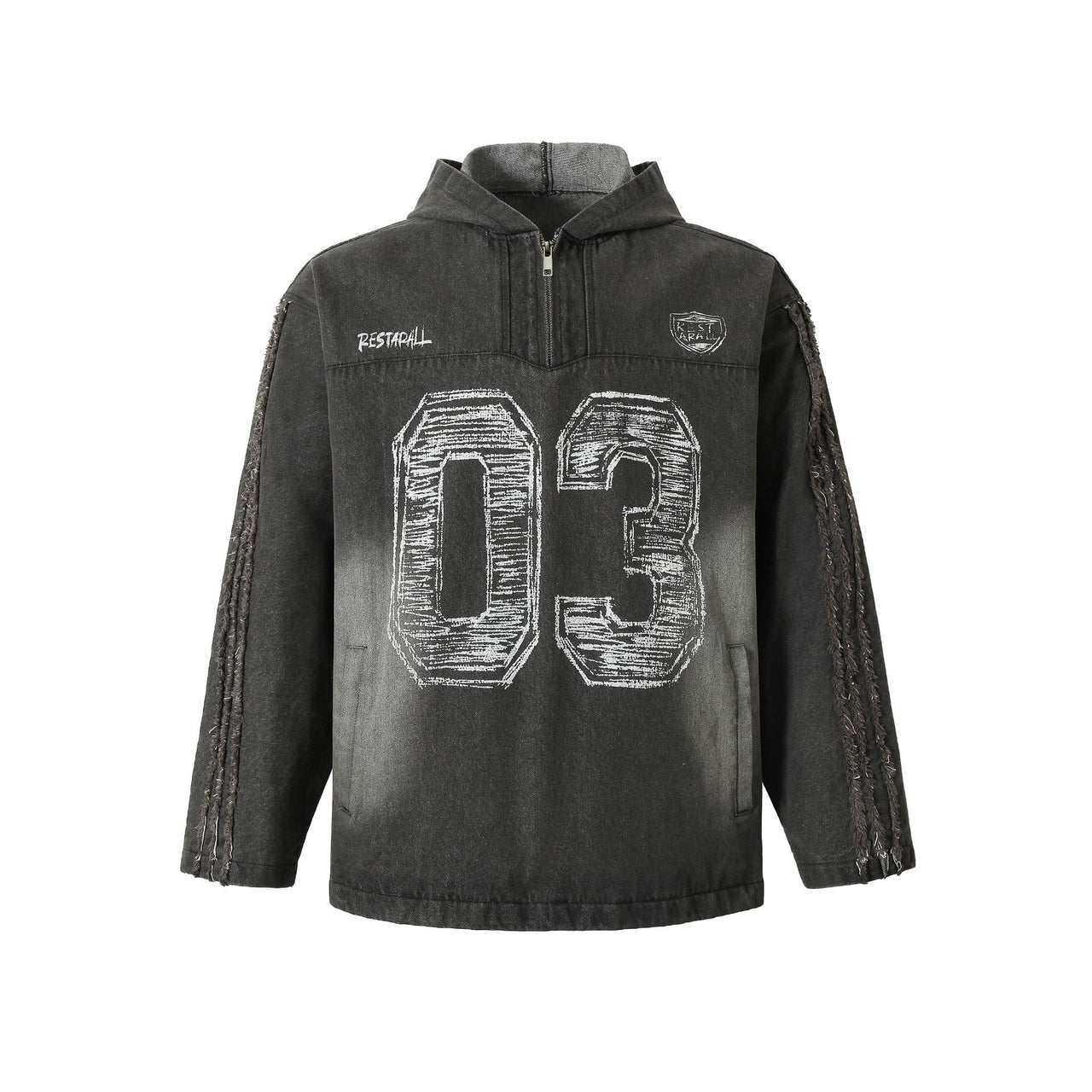 99-1 Distressed Art Hoodie