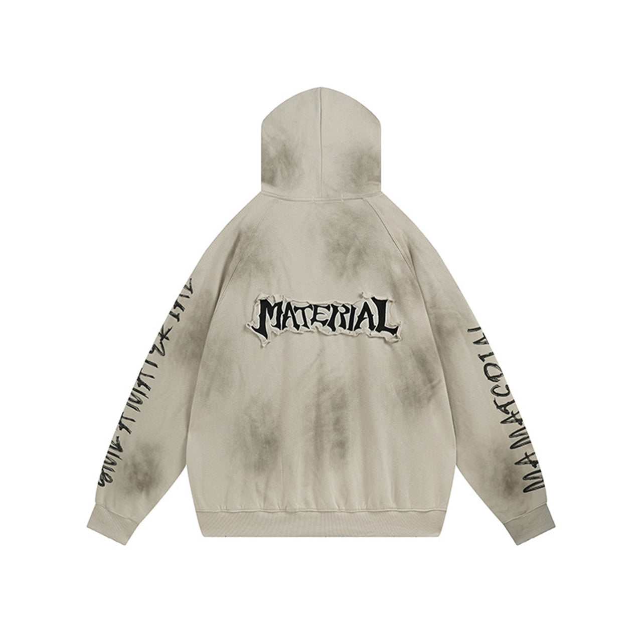 99-1 Distressed Embroidered Hoodie