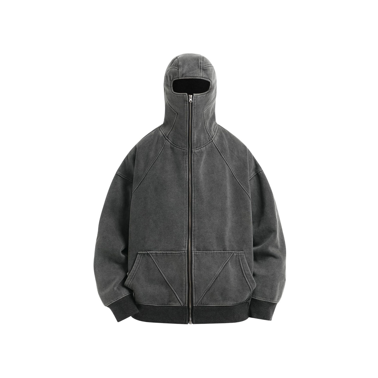 99-1 Ninja Style Washed Distressed Hoodie