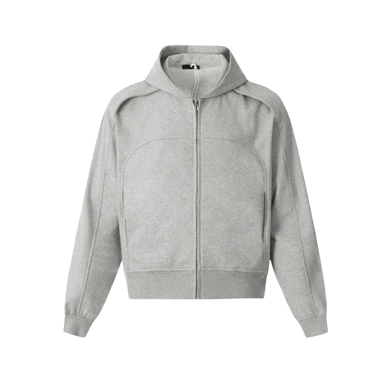 99-1 Deconstructed Zip-Up Hoodie