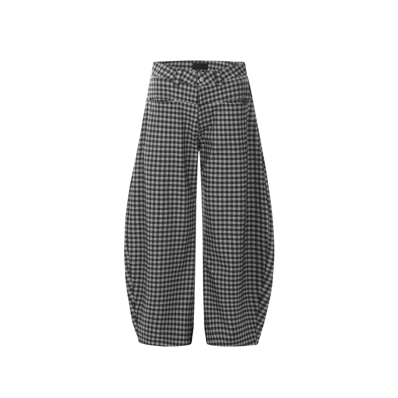 99-1 Plaid Curved Fit Casual Pants