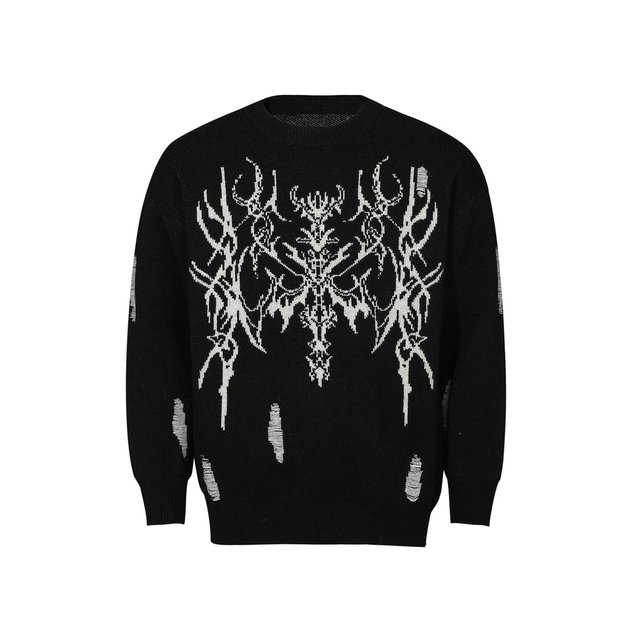 99-1 Gothic Jacquard Knit Sweater